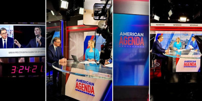 Predsednik Srbije Aleksandar Vučić gostovao je na američkoj televiziji Njuzmaks, gde je govorio o najvažnijim pitanjima za Srbiju i o međunarodnoj saradnji, prvenstveno sa Sjedinjenim Američkim Državama.