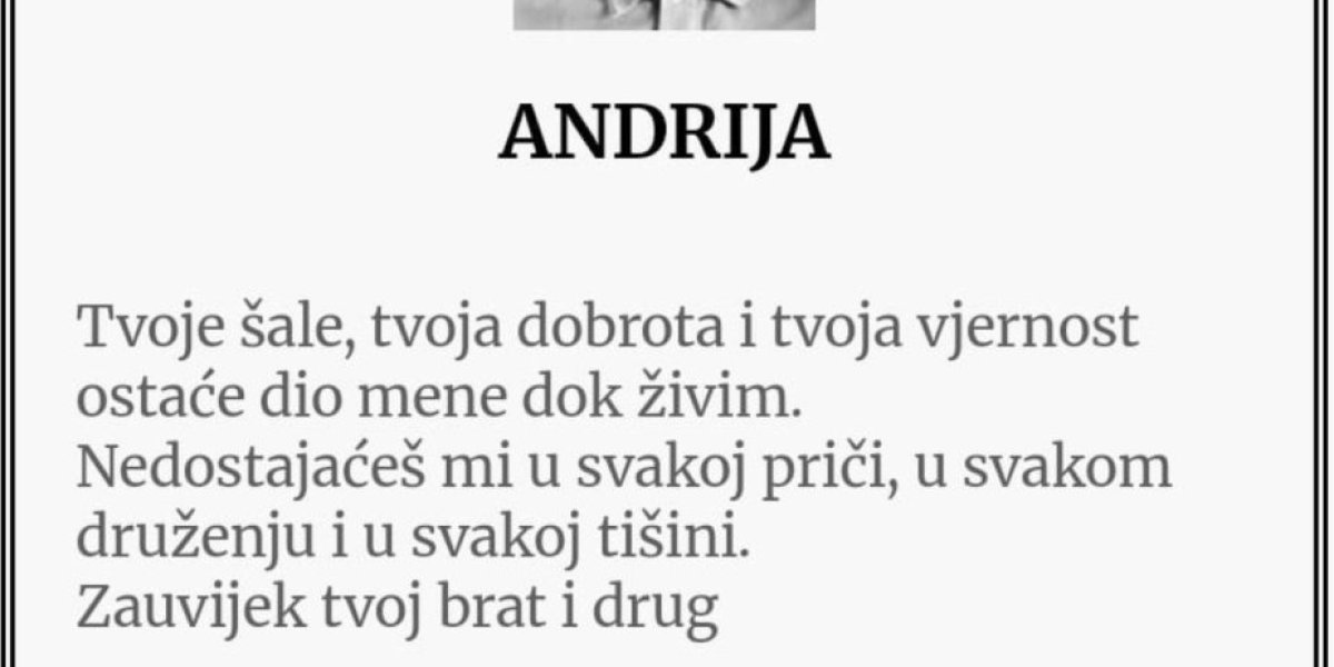 Braća Roganović dali čitulje za Beladu i Ivanovića