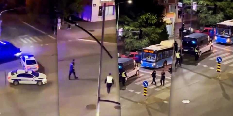 Drama u Novom Sadu! Policija opkolila autobus: Dojavljeno da je u njemu čovek sa automatskom puškom (VIDEO)