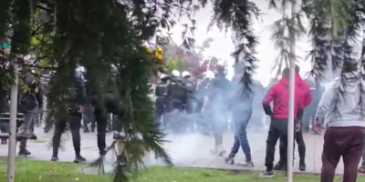 Ljudi  u Bogatiću koji su se okupili u skupu "Građani protiv nasilja" trpe užasne uvrede i njihova sigurnost je ugrožena.