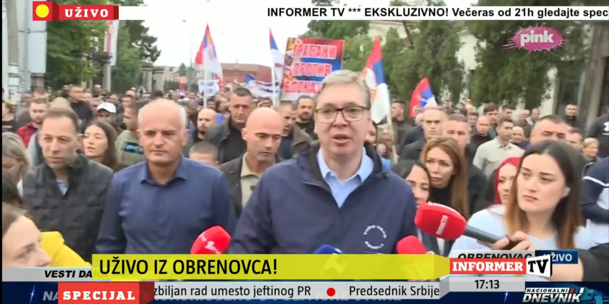 Kada god je teško državi, RTS je bio protiv države! Vučić: Ne smeju da zloupotrebljavaju decu