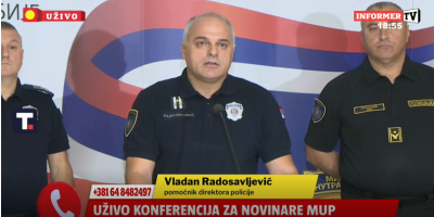 Zamenik direktora policije obratio se javnosti povodom masovnih skupova građana protiv blokada u Republici Srbiji.
