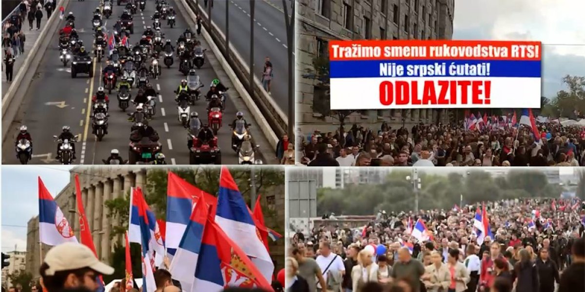 Nije srpski ćutati! Narod traži smenu rukovodstva RTS (VIDEO)