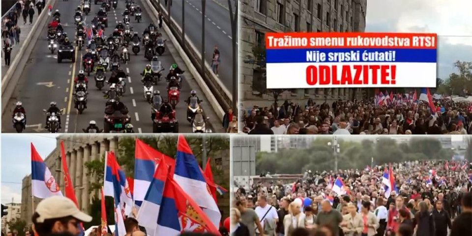 Nije srpski ćutati! Narod traži smenu rukovodstva RTS (VIDEO)