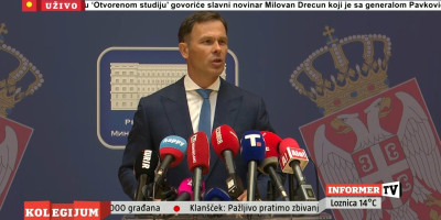 Prvi popotpredsednik Vlade i ministar finansija Siniša Mali na konferenciji za medije stao na put besmislenim izjavama lažnih ekonomista, od kojih je jedan Dušan Nikezić, drugi Dejan Šoškić koji je ostao upamćen kao najgori guverner NBS.
