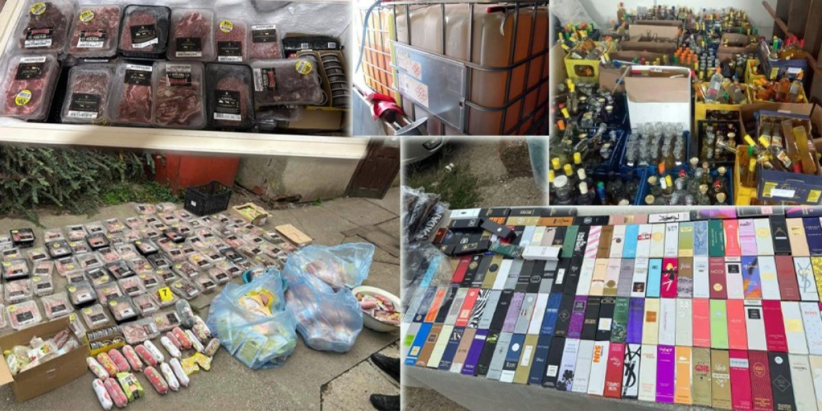 Oštetili budžet za 246 miliona: Neverovatna zaplena policije u Srbiji - nema čega nema (FOTO)