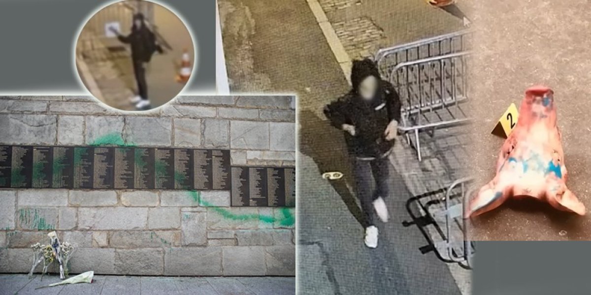 Belivukov saradnik na čelu grupe koja je ostavljala svinjske glave kod džamija u Parizu, predvodio i proteste u Srbiji (FOTO)