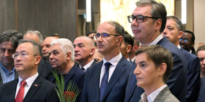 Prijem povodom Nacionalnog dana Kine, koji je organizovala Ambasada Kine u Beogradu, održava se večeras u Hotelu Hajat