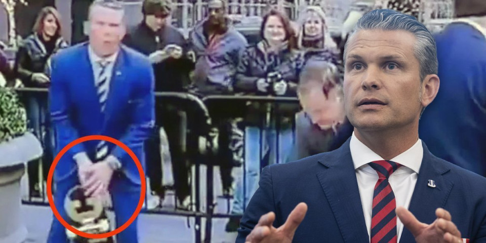 (VIDEO) Šokantan snimak Trampovog šefa Pentagona: Pred očima miliona uradio je ovo...