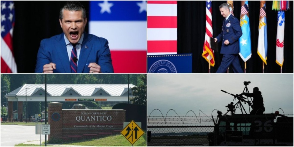 Amerika i svet na nogama: Počeo megasastanak vojnog vrha SAD, obratiće se Tramp!