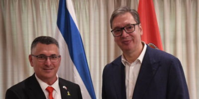 Gideon Sar, ministar spoljnih poslova Izraela, poručio je nakon sastanka sa predsednikom Vučićem da je razgovarao sa najimpresivnijim liderom u Evropi.