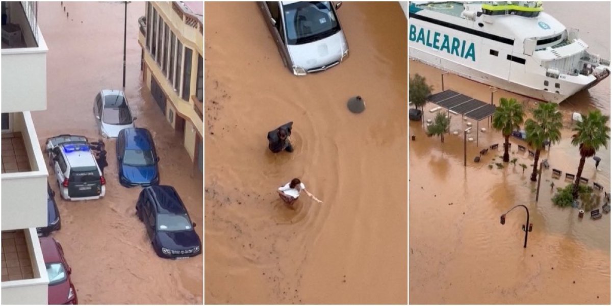 Razorni ciklon potopio poznato ostrvo: Bujice nose užas, kruži dramatični SMS (VIDEO)