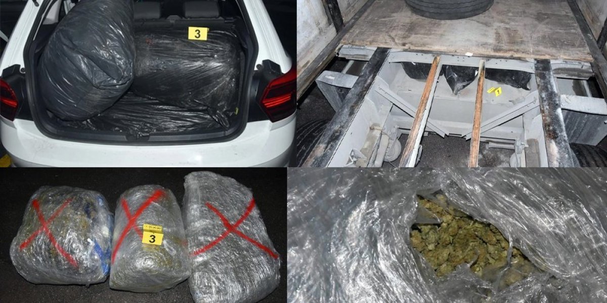Preko 85 kg droge: Neverovatna zaplena srpske policije, uhvatili kupca, a onda i dilera (FOTO)