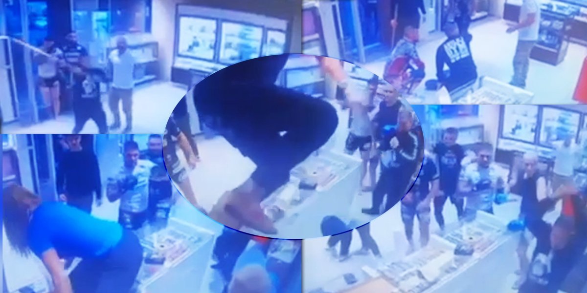 Da li je ovo realno? Uleteo u teretanu u Beogradu i prskao MMA borce suzavcem, a onda... (FOTO/VIDEO)