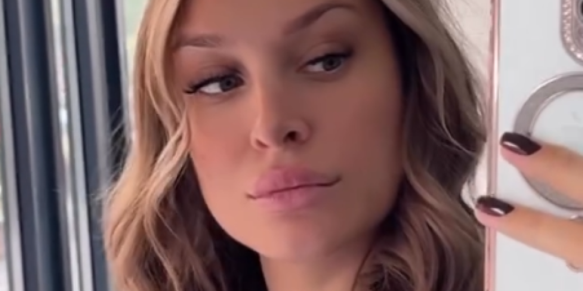 Luna Đogani sa novom bojom kose