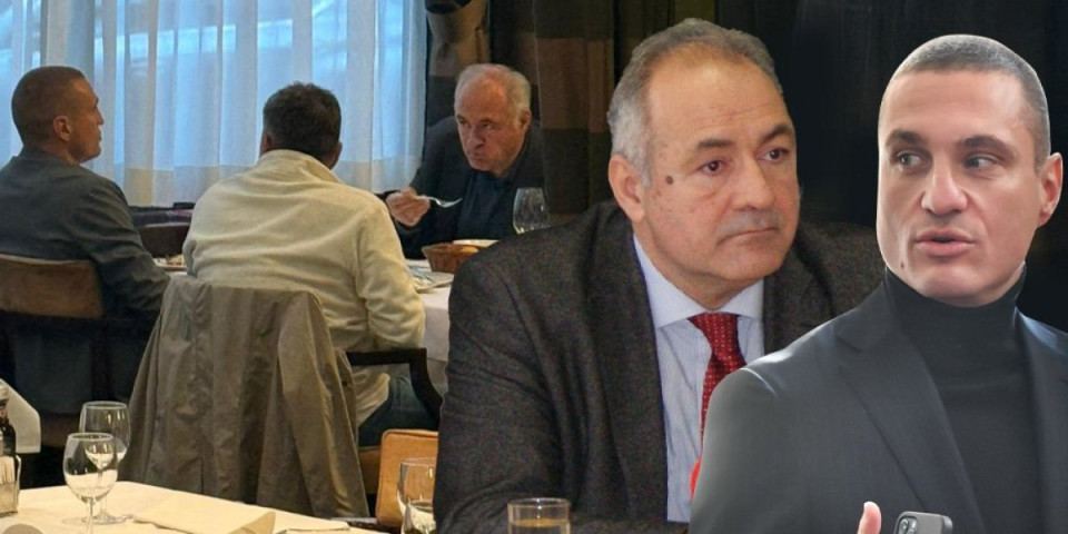 GOSI radi punom parom: Milo Lompar u društvu Nemanje Vidića - Evo o čemu su razgovarali (FOTO)