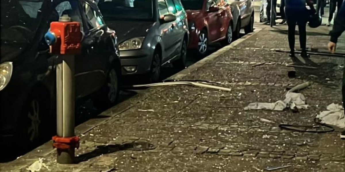 Eksplozija u Kosovskoj ulici