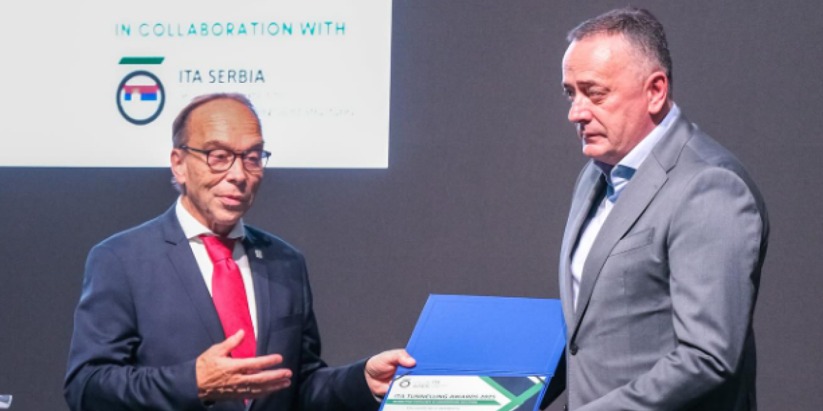 Koridori Srbije i projekat izgradnje tunela "Iriški venac" nagrađeni specijalnim priznanjem