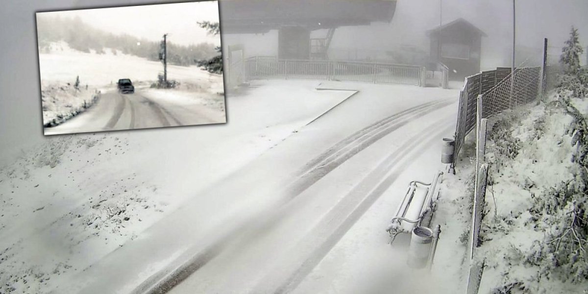 Ala je napadao: Ovde su vam potrebne zimske gume (VIDEO)