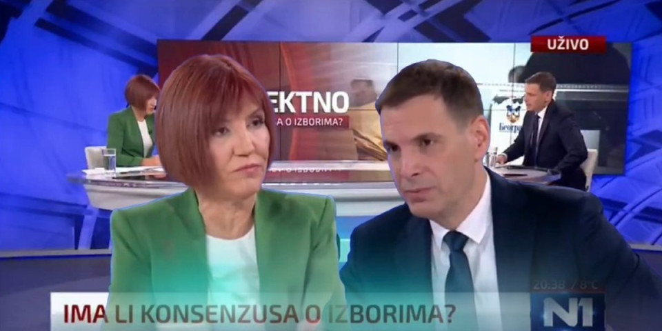 Prštalo u studiju N1: Miloš Francuz šokirao Vučenićevu, pa priznanjem o izborima u Mionici i Negotinu patosirao blokadere