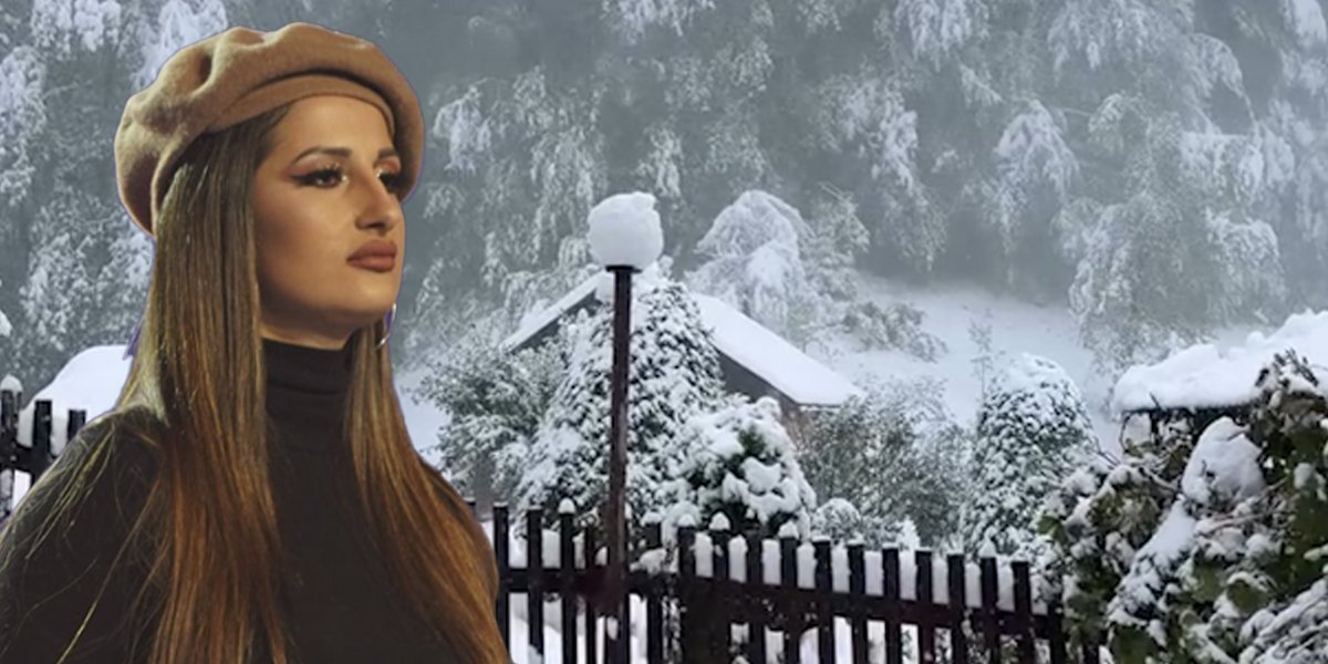 Pevačica zavejana: Situacija je vanredna - Ne može da izađe iz kuće (VIDEO)