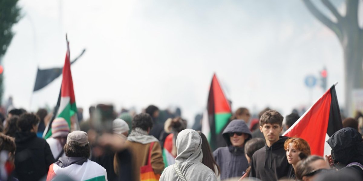 Haos u Italiji zbog Gaze: Protesti u Rimu i Milanu, policija na nogama (FOTO/VIDEO)