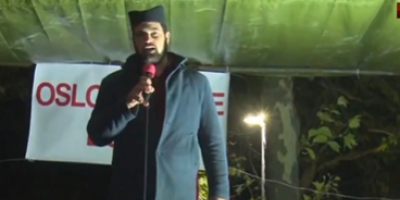 Dragan Simović. navodni ekološki aktivista, otvoreno preti policiji pozivajući se na Boga.