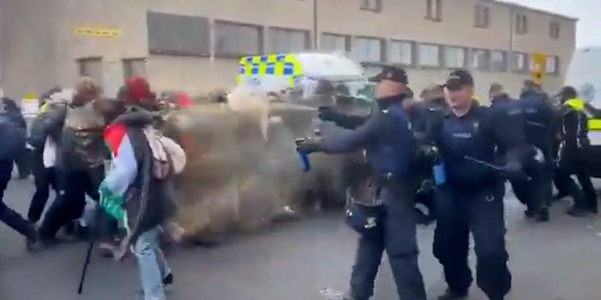 Da se zna ko je zakon: Irska policija munjevito razbila pokušaj probijanja kordona! (VIDEO)