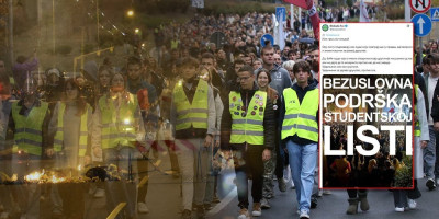 Blokaderi okupljeni oko grupe FON u blokadi doživeli su pravi fijasko na društvenoj mreži Iks nakon što su ponosno objavili da očekuju "bezuslovnu podršku".