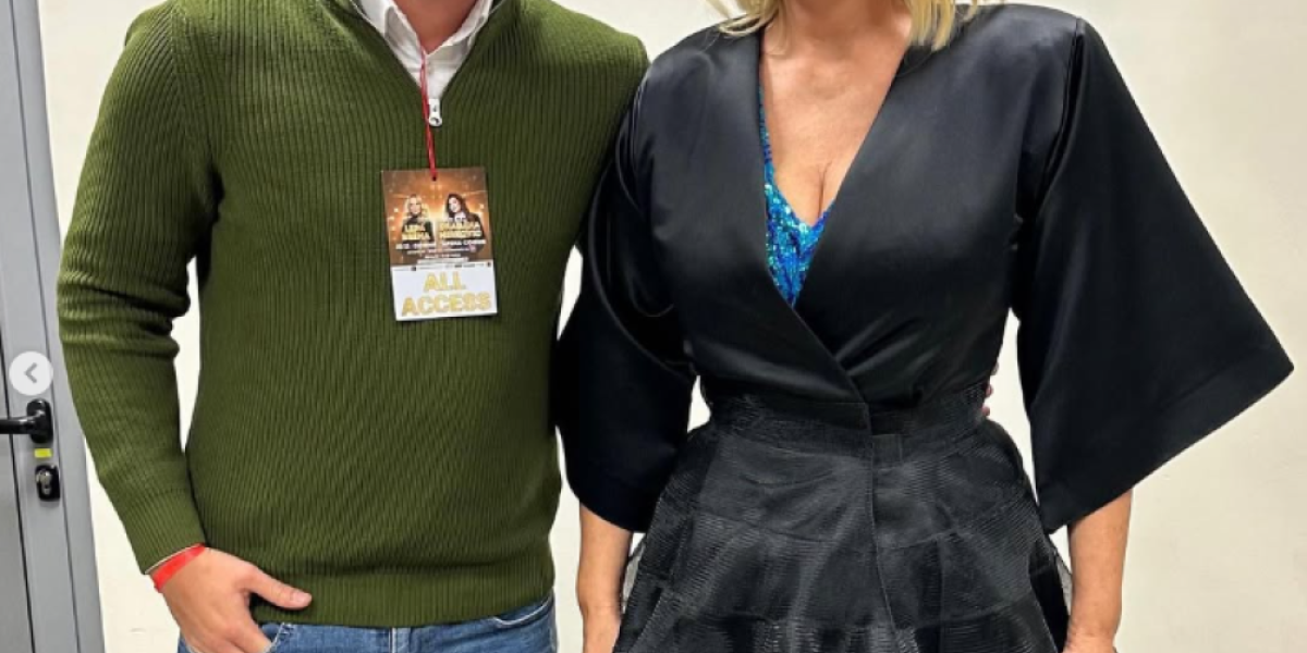 Uroš Božić i Lepa Brena