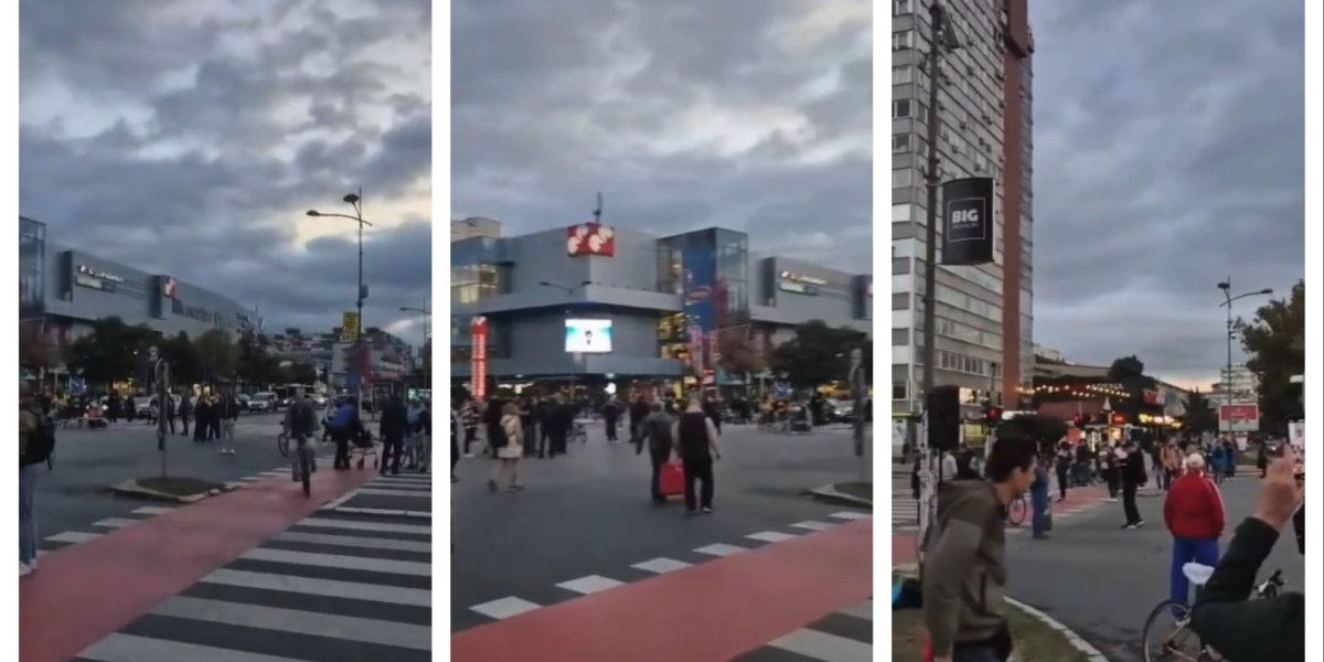 (VIDEO) Puk'o 6. oktobar: Totalni debakl blokaderskog skupa u Novom Sadu