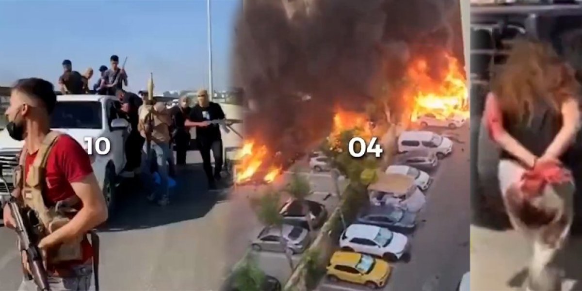 (UZNEMIRUJUĆE) Masakr strašnih razmera, otmice, klanje... Ovako je počeo rat Izraela i Hamasa