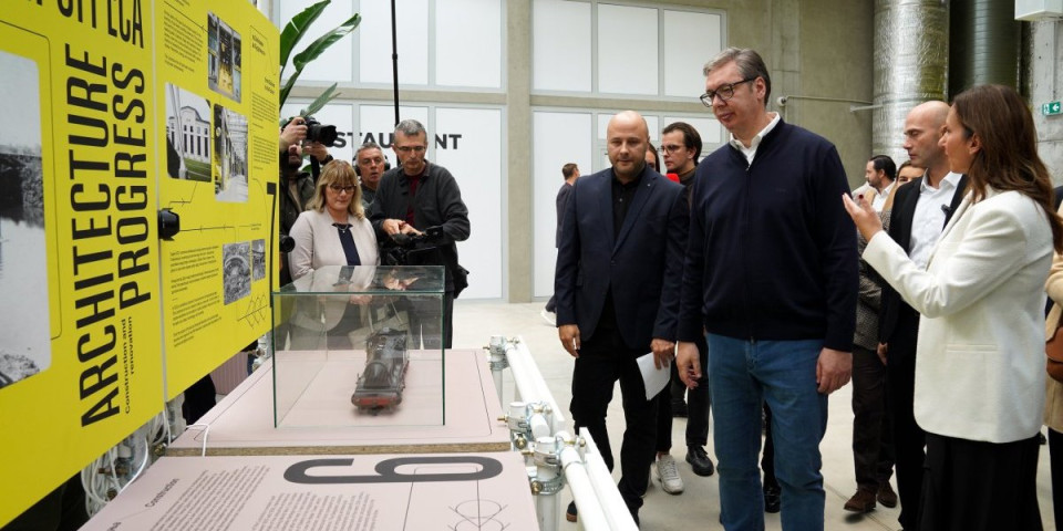 Ovo je za istoriju! Vučić otvorio "Ložionicu": Čudesno napravljeno, ponosan sam što to imamo u Srbiji (FOTO/VIDEO)