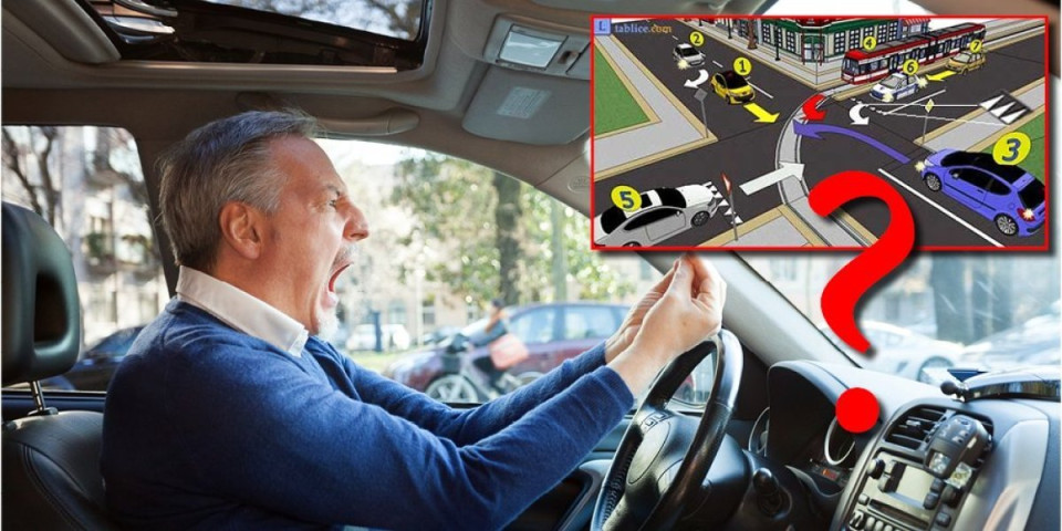 Vozači lude: Raskrsica napravila pometnju - Da li znate ko ovde ima prednost? (KVIZ)