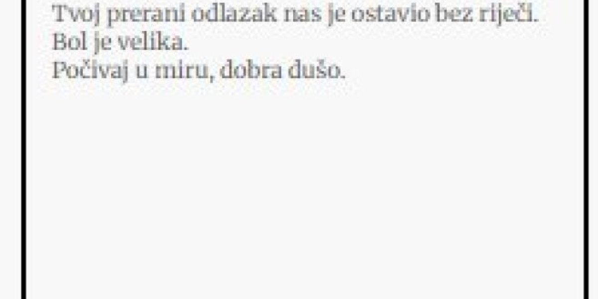 Čitulje za Bobana Sjekloću