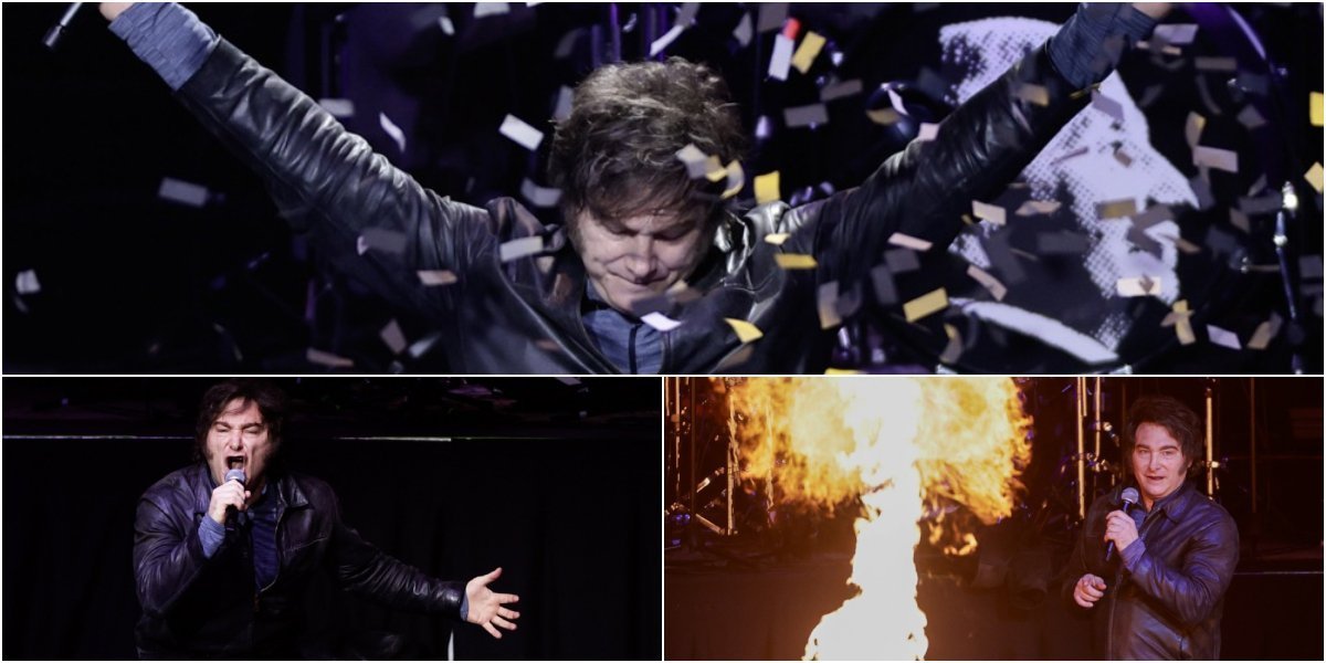 (VIDEO) Ništa luđe niste videli: Havijer Milej održao rok koncert - ono što je zapevao na kraju šokiralo sve