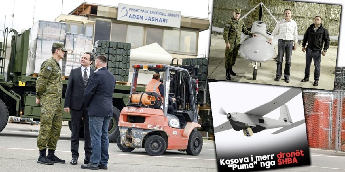 "Bajraktar", "Puma" i "Skajdeger" - Čime Kurti preti Srbima (FOTO)