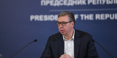 Predsednik Srbije Aleksandar Vučić objavio je na svom Instagram profilu "avucic" snimak iz jučerašnjeg obraćanja u Nacionalnom dnevniku.