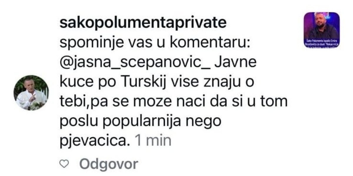 Komentari Šaka Polumente