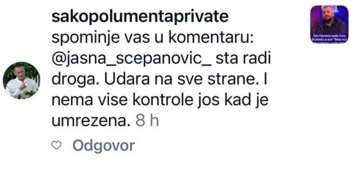 Komentari Šaka Polumente