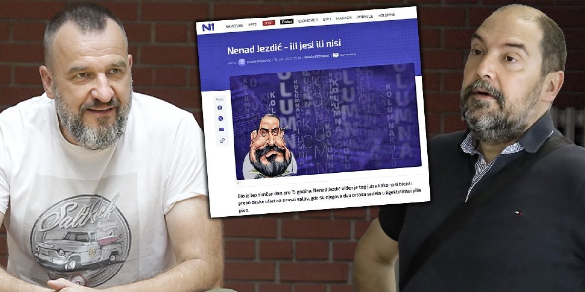 Šolakov Kerber se ostrvio na Jezdića - Draža bi da bude pametan, ali ovako izgleda kad najgori napadaju najbolje