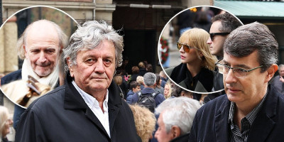 Reditelj i scenarista Zdravko Šotra (93) kremiran je danas na Novom groblju u Beogradu.