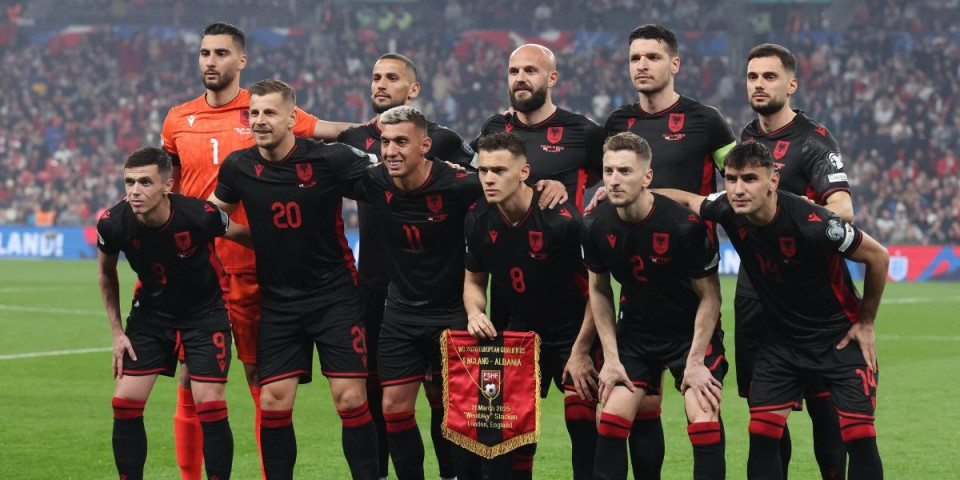 Albanci posebno dizajnirali dres za meč sa Srbijom: Ovo je poruka koju su svi primetili