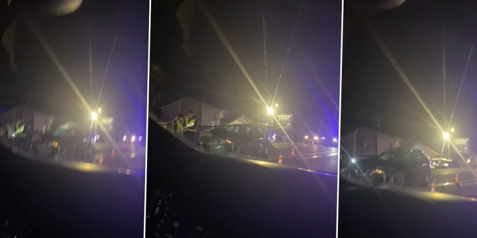Auto potpuno slupan: Teška nezgoda kod Kragujevca (VIDEO)