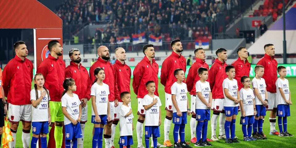 Himna Albanije gromoglasno izviždana: Navijači Srbije su im priredili vruć doček (VIDEO)