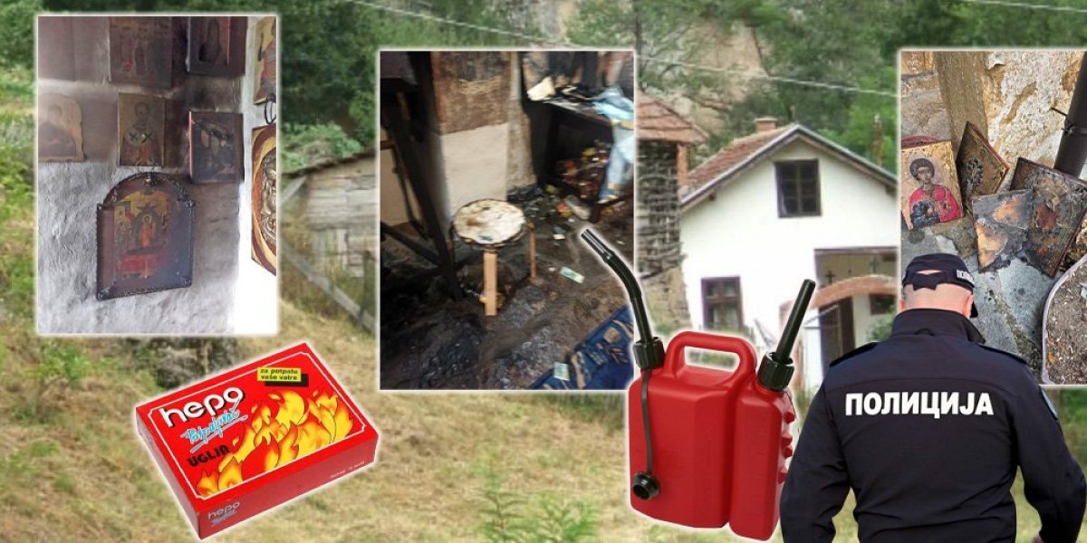 Horor! Manijak zapalio manastir Uspenja Presvete Bogorodice u Vladičinom Hanu (FOTO)