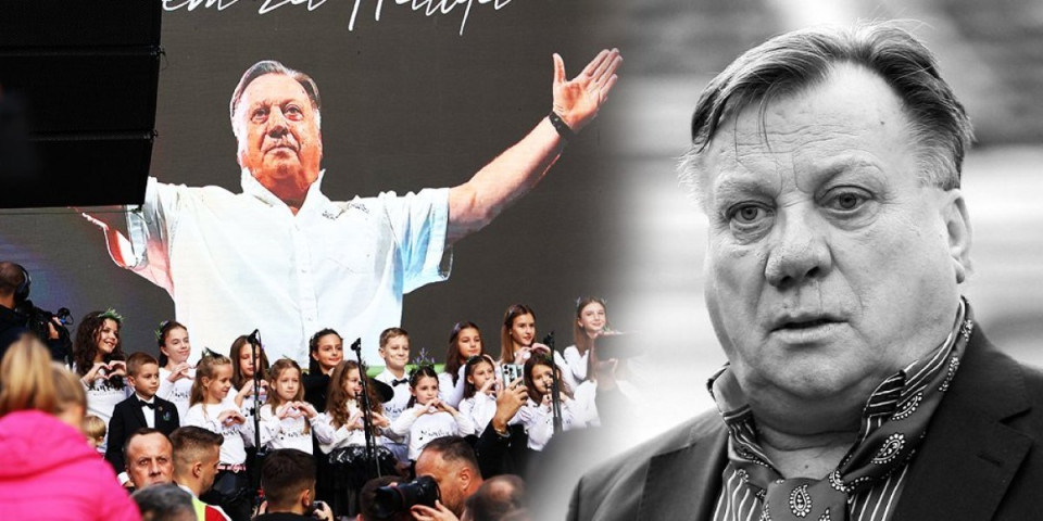 Hiljade ljudi u suzama zbog Halida Bešlića - Svi uglas uzvikuju njegovo ime (VIDEO)