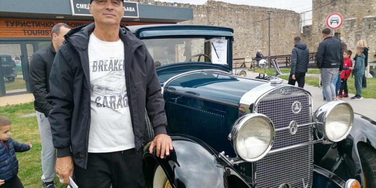 Bora Nastasić, predsednik Udruženja oldtajemra BG