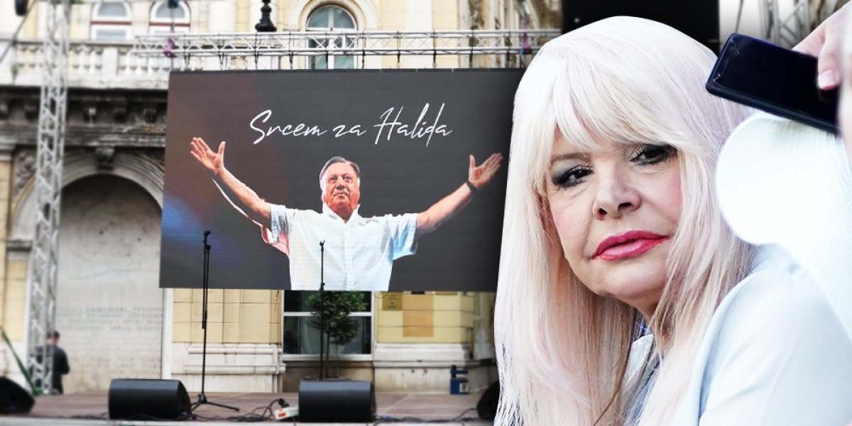 Hanki Paldum pozlilo tokom govora posvećenom Halidu: Pevačica nije mogla da dođe sebi