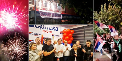 Srpska lista je osvojila najveći broj odborničkih mesta u svih 10 opština sa srpskom većinom i tako počistila lažnog premijera Aljbina Kurtija!